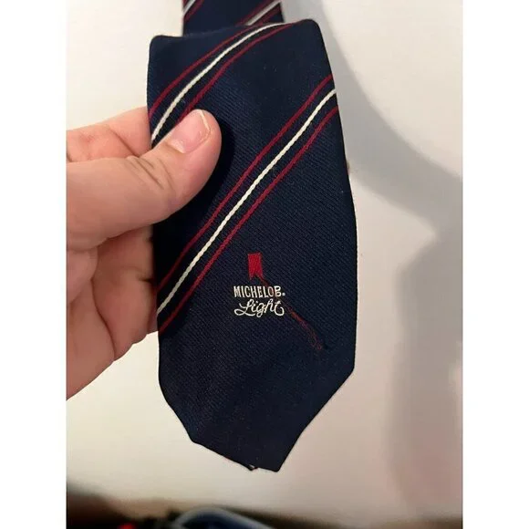 Men's Vintage Anheuser-Busch 7 Tie Bundle [EXCELLENT]